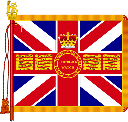 Buy The Queen's Colour of 1st Battalion, The Black Watch