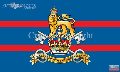 Military Provost Guard Service, British Army Pin Badge