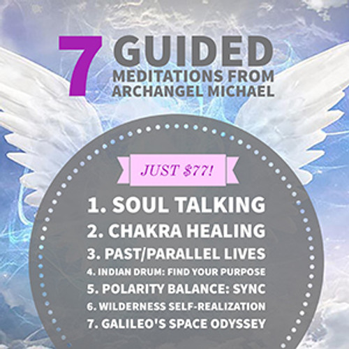 The best habit you can create is meditation! Let Crystal Junkie Jolie DeMarco lead you through a healing journey with her peaceful meditations channelled from Archangel Michael. It is normal to fall asleep or deeply “out” - just allow it! This healing state brings about total relaxation of the body & mind. 