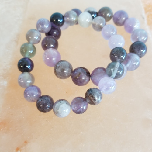 (2) Auralite23 Genuine Beaded Bracelets Protection, Healing, Keeping your Aura cleansed & Soul connection
