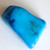 Blue Howlite tumbled stone