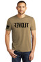 Coyote Brown Tri blend t-shirt. Tear away tag. Made of Polyester, Combed Ring Spun Cotton & Rayon. 50/25/25. Coyote Brown Tri blend t-shirt. Tear away tag. Made of Polyester, Combed Ring Spun Cotton & Rayon. 50/25/25.