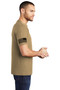 Coyote Brown Tri blend t-shirt. Tear away tag. Made of Polyester, Combed Ring Spun Cotton & Rayon. 50/25/25. Coyote Brown Tri blend t-shirt. Tear away tag. Made of Polyester, Combed Ring Spun Cotton & Rayon. 50/25/25.