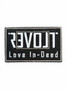 Love Revolt Clothing Hook and Loop Patch comes with the Hive Cross Body Bag