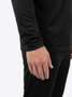 Straight Sleeve that stays up when you pull it up your arm.