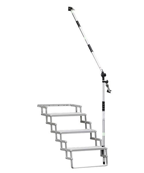 Torklift A8005A Glow Step Revolution 70cm 5 Step System 70cm or 27.5" wide   PLUS GlowGuide Handrail      