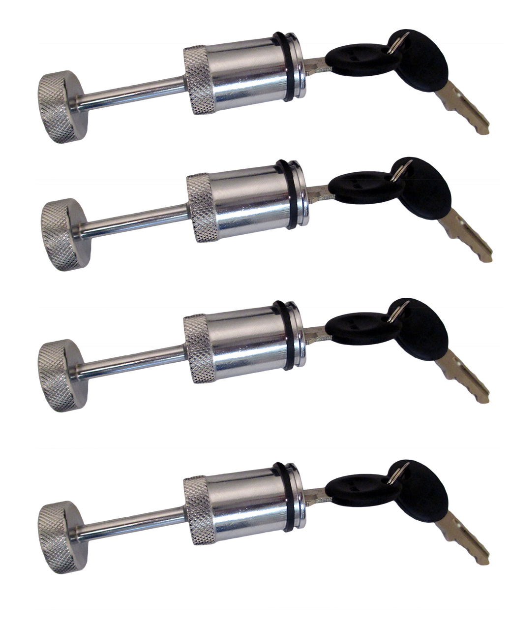 TORKLIFT S9526B  Set of 4 Fastgun Long Range Polished Stainless Turnbuckles PLUS Set of 4 Torklift Fastgun Locks