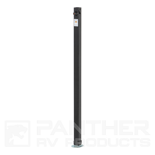 Happijac 4220 BLACK Leg Jack for Slide on Truck Camper 758731