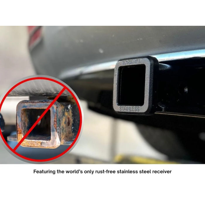 X7540S Subaru Unchartered EcoHitch Hidden Stainless Steel