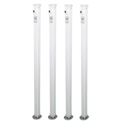 Set of 4 Happijac 4820 Leg Jack for Slide on Truck Camper 736515