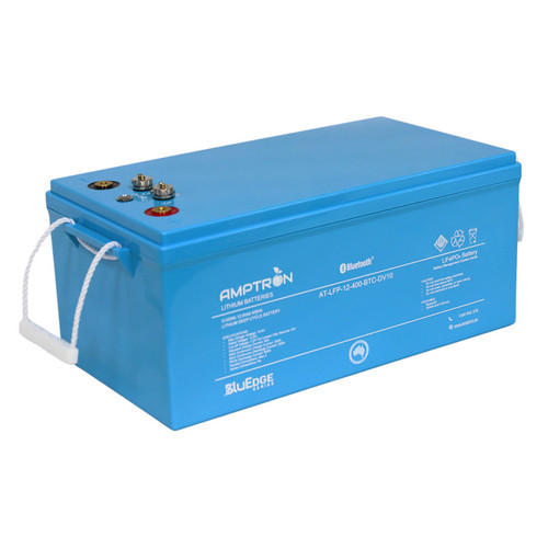 Amptron BluEdge12V 400Ah / 300amp Continuous discharge LiFePO4 Battery with Bluetooth + RS485 + CAN bus