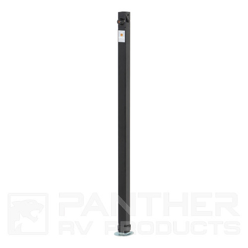 Set of 4 Happijac 4820 BLACK Legs or Jacks for Slide on Truck Camper 736515