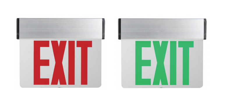 Led Exit Sign Emergency Light 03 Series - Image 1