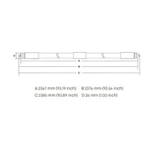 T8 LED Tube AN-T88FT 42W thumbnail 4