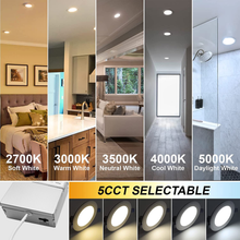 CCT Turnable LED Downlight A-DL 4/6/8/10IN thumbnail 4