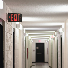 LED Exit Sign Emergency Light with Battery Backup EX Series thumbnail 5