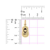 Small Baby Shoe Pendant Yellow Gold 14k [P010-008]