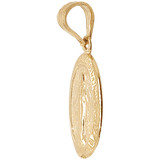 Miraculous Virgin Milagrosa Pendant Yellow Gold 14k [P015-027]