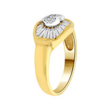 Heart Ring Cubic Zirconia Yellow Gold 14k [R103-001]