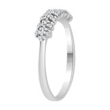 Simple Ring Cubic Zirconia White Gold 14k [R106-055]