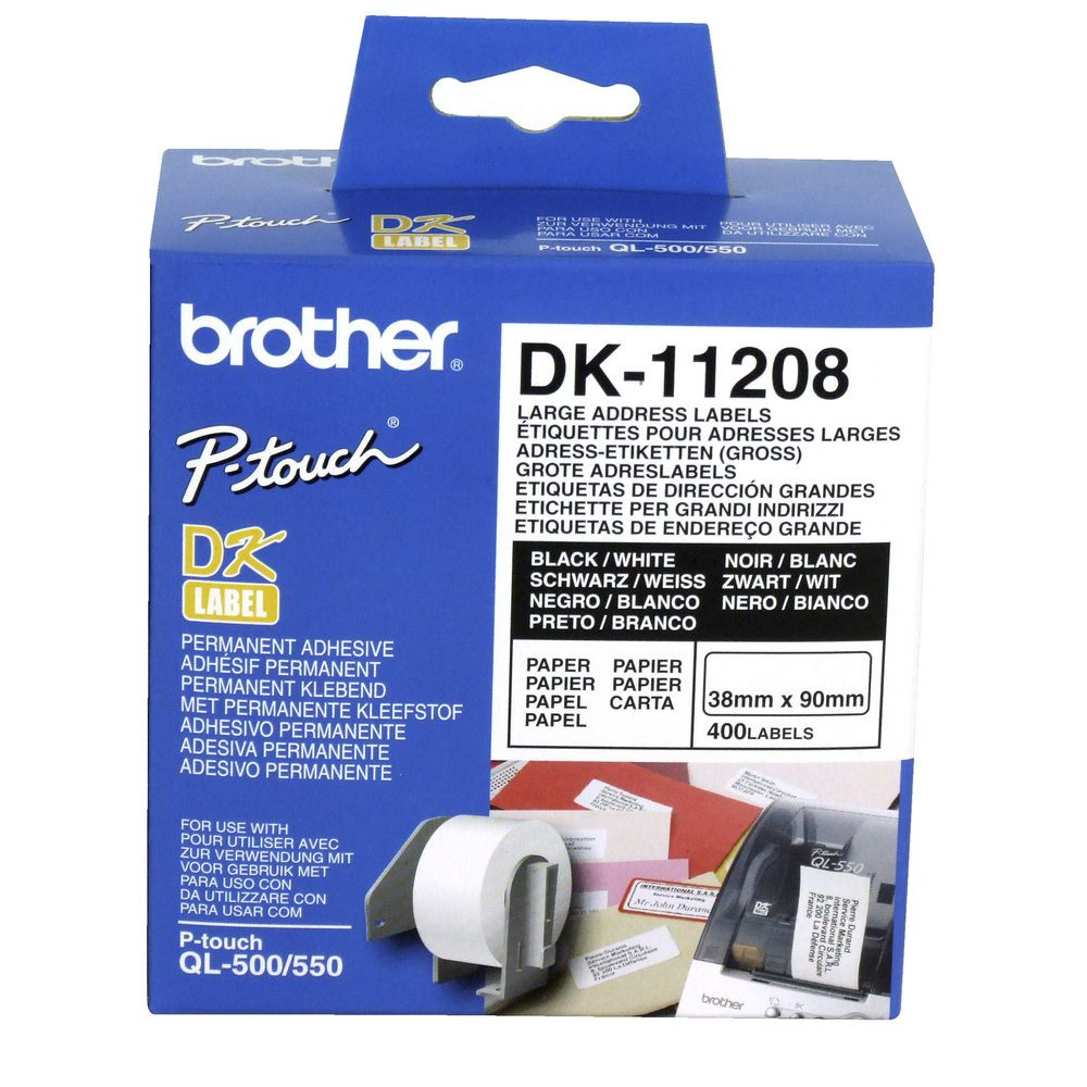 Brother DK-11208 Label