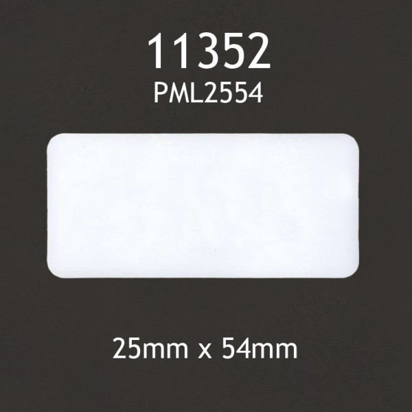 50 Rouleaux D'étiquettes Compatibles Dymo 11352 - 25x54mm, 500 étiquettes/rouleau