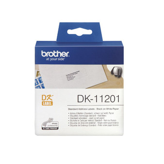 Brother DK-11201 Address Label 29 x 90mm Roll of 400 Labels