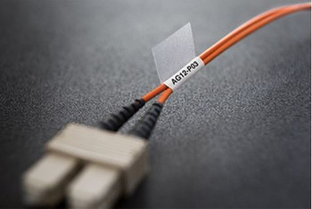 Dymo XTL Laminated Cable Wrap Labels Black on White 38x102mm 1868709