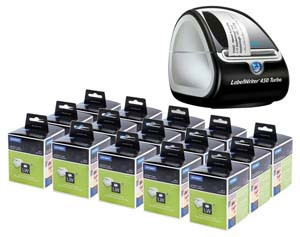 Dymo LabelWriter 450 Turbo Value Pack with FREE PRINTER