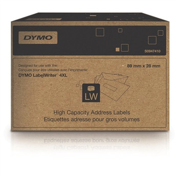 Dymo LabelWriter 947410 High Capacity Address Label 28mm x 89mm. Suits 4XL only