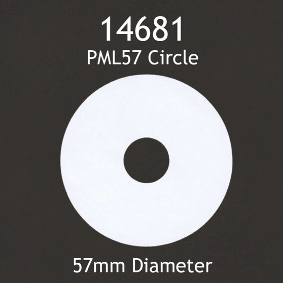 Dymo Compatible 14681 S0719250 CD / DVD Labels 57mm Diameter - Roll of 160 Labels