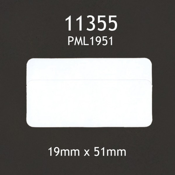 Dymo Compatible 11355 Labels - 19X51Mm White 500 Labels/Pkt