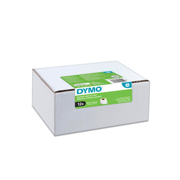 Bulk Buy Dymo LabelWriter 99010 2093091 Address Labels 89x28mm - 12 Rolls