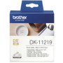 Brother DK-11219 Round Labels 12mm Diameter - Roll of 1200 Labels