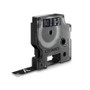 Dymo Durable D1 Label Tape 1978365 12mm x 3m White on Black
