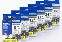 Brother Tape Guide.pdf Brother TZe Labelling Tapes