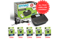 DYMO LabelManager® Executive 640 Label Printer – Complete Bundle with D1 Tapes (Black on White)