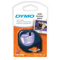 Dymo LetraTag Tape 16952 12MM X 4M Clear Plastic