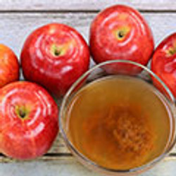 Organic apple cider vinegar for age spots