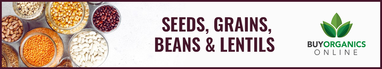Seeds, Grains, Beans & Lentils