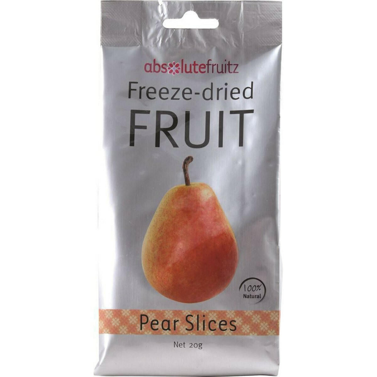 AbsoluteFruitz Freeze Dried Pear Slices 20g
