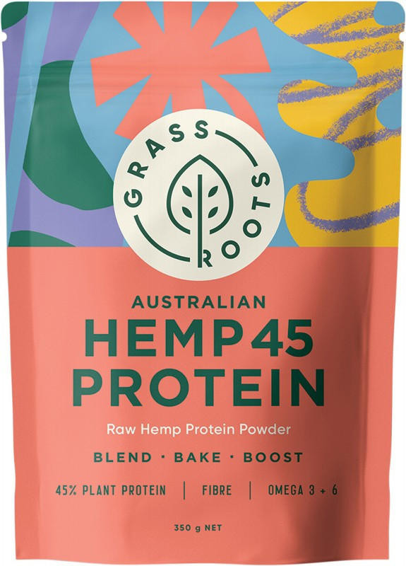 Grass Roots Australian Hemp Protein Powder 350g Buy Organics Online