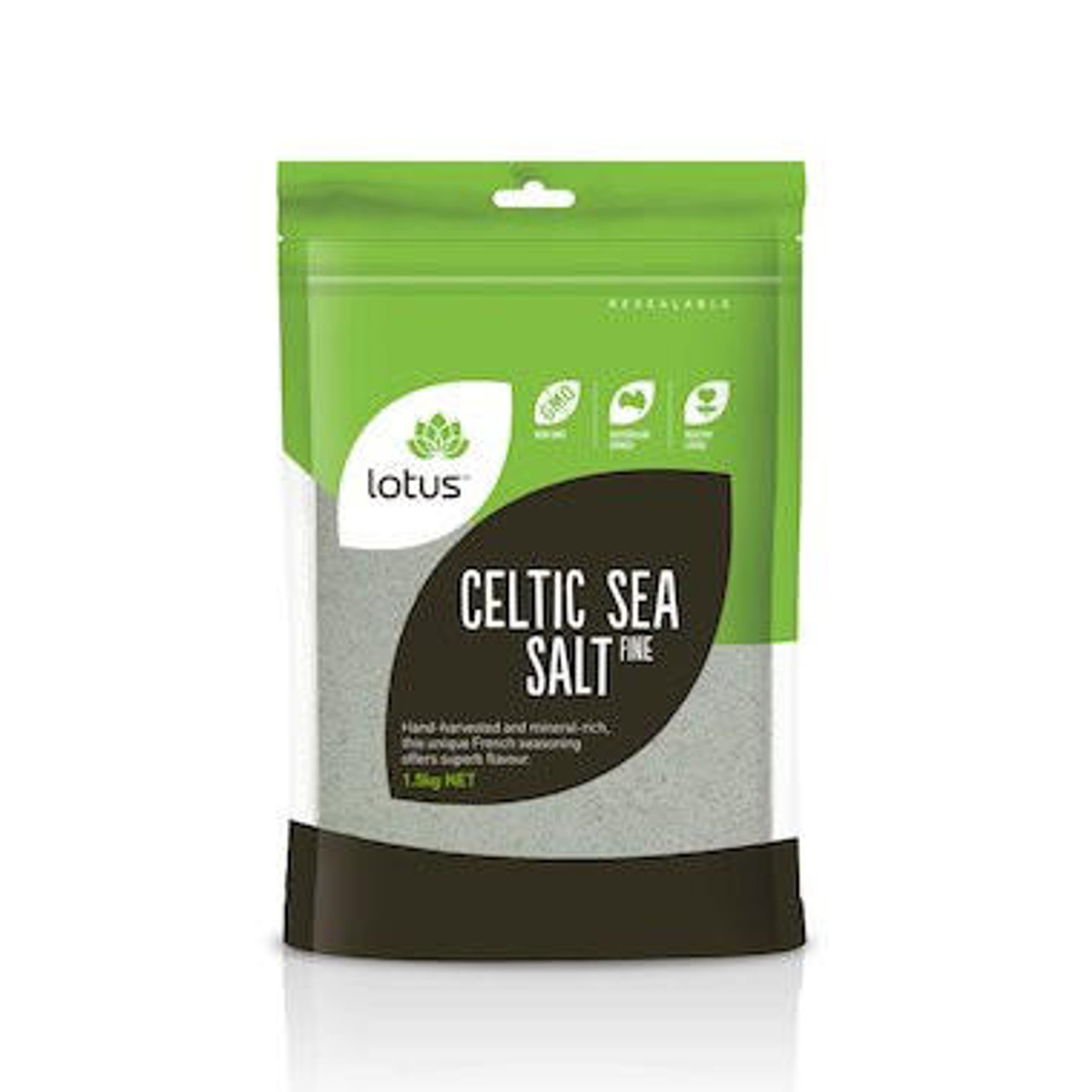 Buy Celtic Sea Salt Natural Real Grey Salt 500g (Magnesium Rich