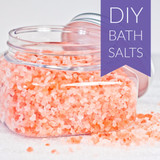 DIY Bath Salts anyone can make in only 5 minutes