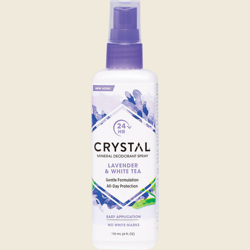 Crystal Deodorant Spray Lavender & White Tea 118ml