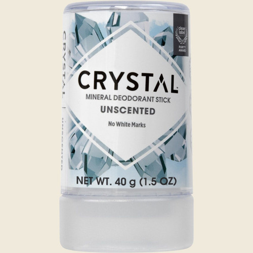 Crystal Deodorant Stone Stick Unscented 40g