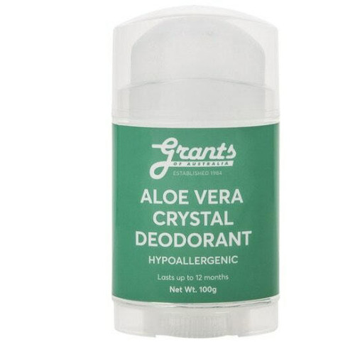 Grants Of Australia Grants Crystal Deodorant Aloe Vera Stick 100g