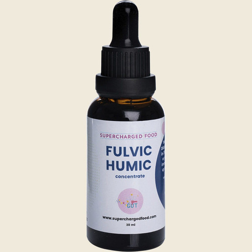 Supercharged Food Fulvic Humic Concentrate Drops 30ml