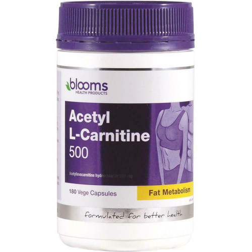 blooms l carnitine Shop Carnitine 500mg 60 Vegetarian Capsules