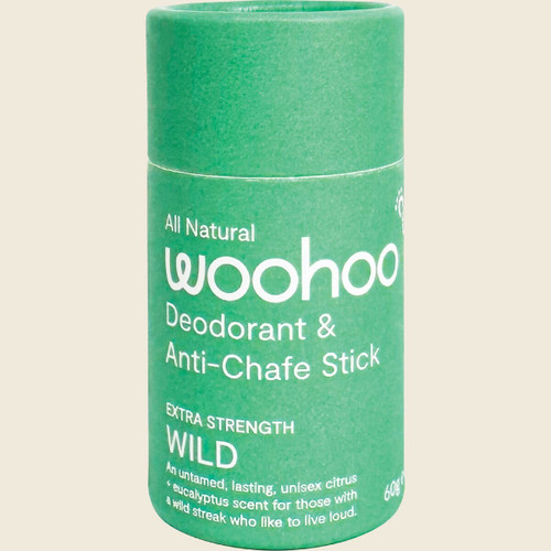 Woohoo Body Deodorant Stick Wild Extra Strength 60g